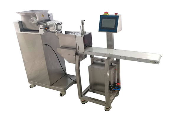 Top Suppliers Double Color Filing Cookie Encrusting Machine -
 Automatic fourth generation extruder machine for bar snacks – Papa