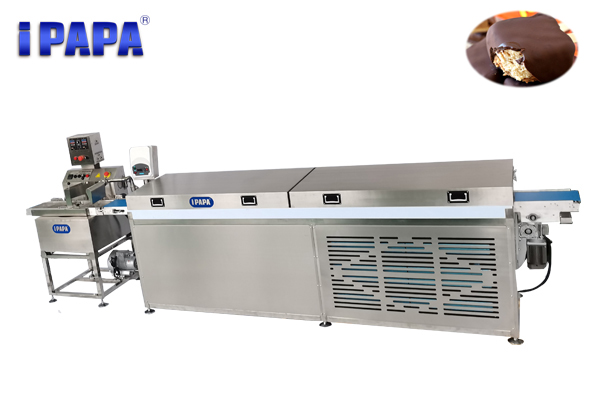 Low price for Protein Bar Packing Line -
 PAPA home chocolate enrobing machine – Papa