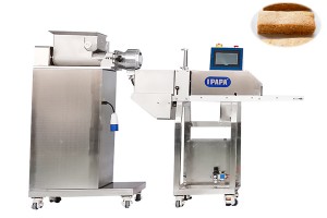 Small bar wrapping protein bar cutting machine