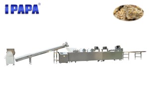 PAPA granola bar manufacturing process