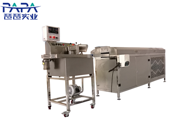 Special Design for Coconut Date Ball Making Machine -
 PAPA chocolate enrober manufacturers – Papa