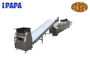 PAPA muesli bar manufacturing process