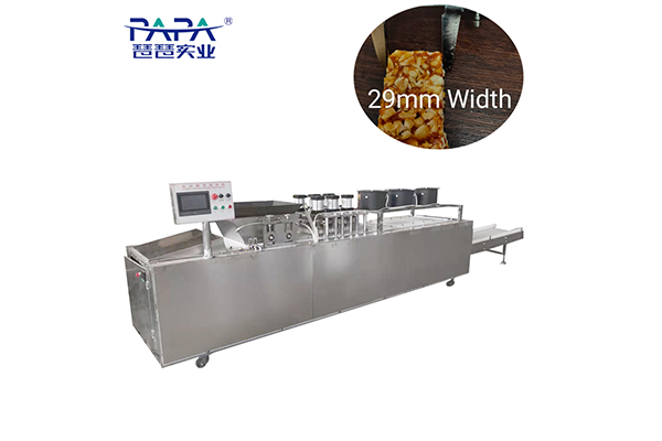 OEM Factory for Open Mouth Fish Waffle Ice Cream Filling Taiyaki Grill -
 Automatic cereal bar and nut bar forming machine – Papa