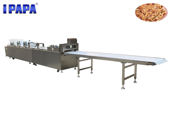 Super Purchasing for Filled Pies Tray-arranging Machine -
 PAPA candy bar production line – Papa