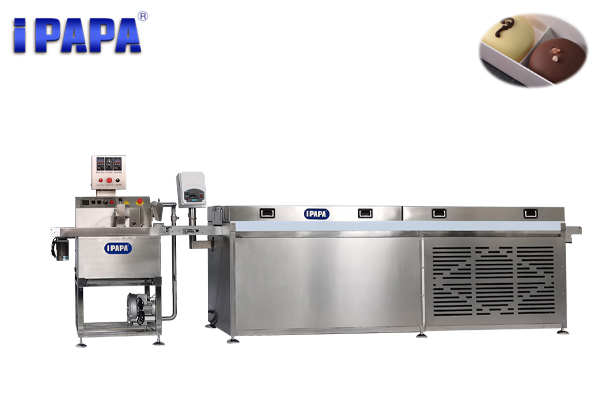 Big Discount Cookie Depositor -
 PAPA chocolate enrobing machine for sale – Papa