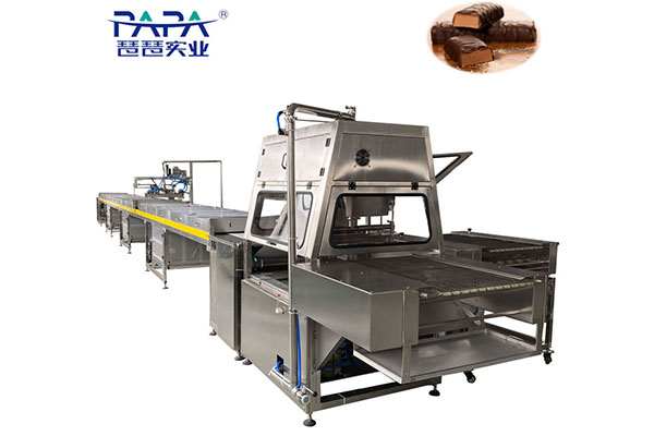 Special Price for Moon Cake Encrusting Machine -
 600mm cookie nuts bar chocolate application through enrober – Papa