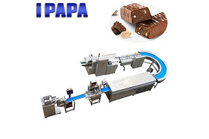 PAPA machine extruded Praline Bar machine