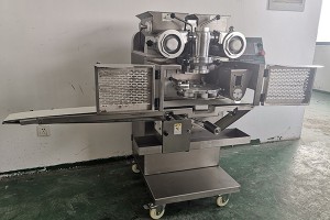 Safety automatic double color cookie making machine