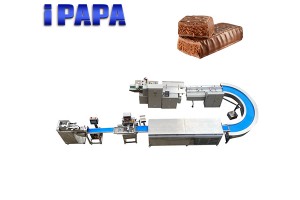 PAPA machine extruded Praline Bar machine