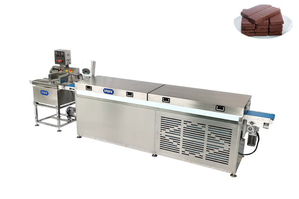 Renewable Design for Oats Nuts Cereal Bar Rolling Cutting Machine -
 PAPA chocolate enrobing companies – Papa