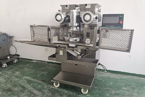 Safety automatic double color cookie making machine