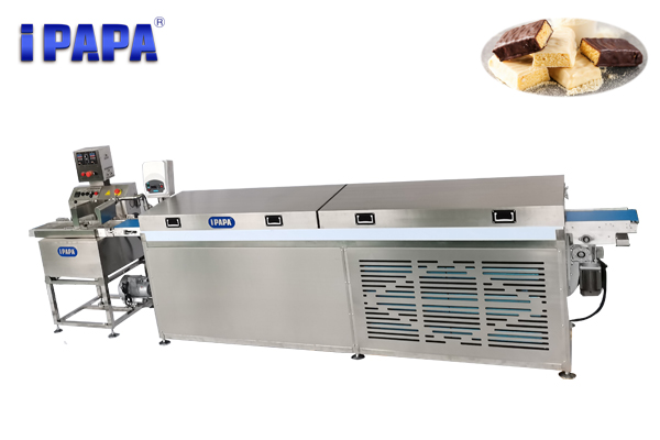 Chinese Professional Multi Row Extrusion Line -
 PAPA chocolate enrobing machine price – Papa