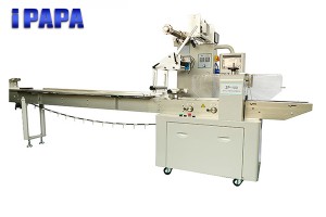 Snack bar wrapping machine