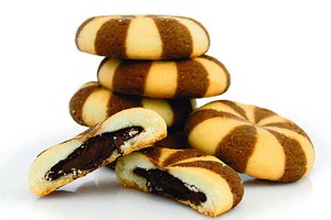 Filled cookie machine