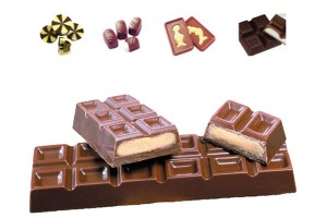 Chocolate moulding line