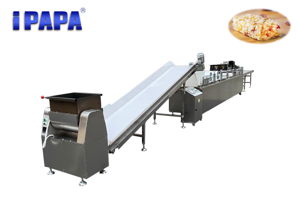 Chinese Professional Custard Filling Cake Machie Encrusting&aligning Machine -
 PAPA granola bar making machine in india – Papa