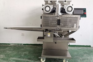 Safety automatic double color cookie making machine