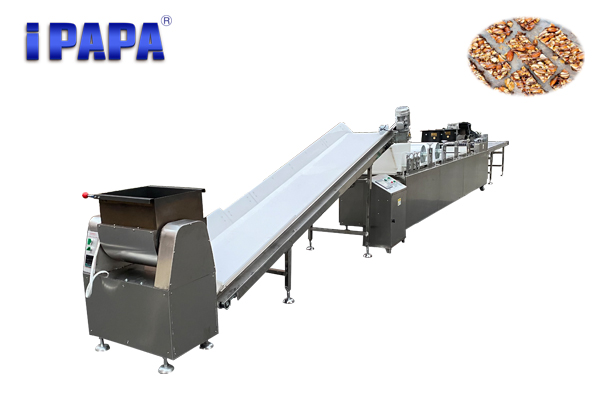 Factory Outlets Granola Bar Cutting Machine -
 PAPA cereal bar production process – Papa