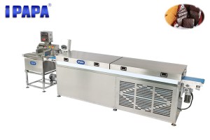 PAPA chocolate enrobing machine uk