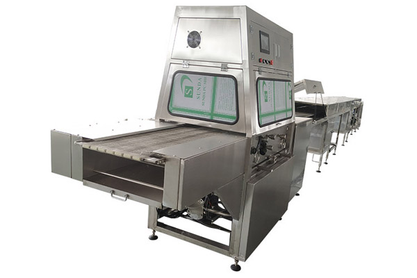 Factory directly supply Fortune Cookie Making Machine -
 Hot popular chocolate coating machine line – Papa
