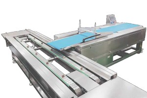 400mm width protein bar customized tray arranger machine