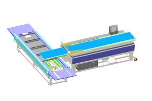 Food Wobble plate and conveyor