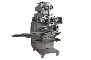 Automatic double filling cookie encrusting machine