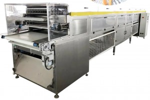 Finger Biscuit Chocolate Enrober Machine