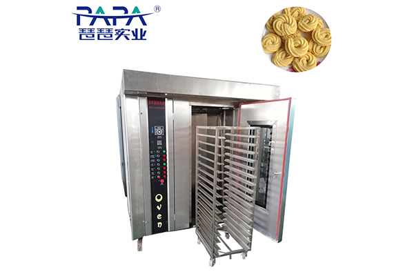 Original Factory Chapati Machine Fully Automatic -
 16 trays hot air circulation Oven – Papa