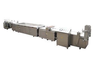 Automatic nougat bar production line