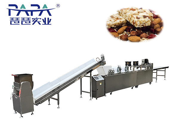 Leading Manufacturer for Core Filling Puff Snacks Corn Curls Production Line -
 High Productivity cereal bar packaging machine – Papa