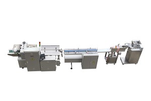 Low footprint 5.7m Sesame Bar Making Machine packing Line