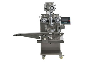 Automatic double filling cookie encrusting machine