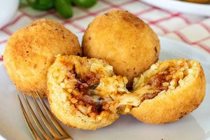 PAPA machine machine a arancini