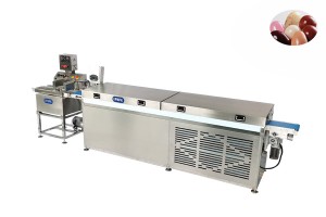 PAPA Machine tabletop chocolate enrober