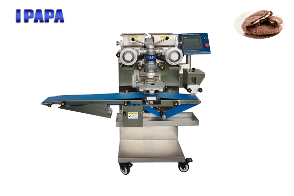 Good Wholesale Vendors Chocolate Melting Tank -
 Cookie encrusting machine compact for confectionery – Papa