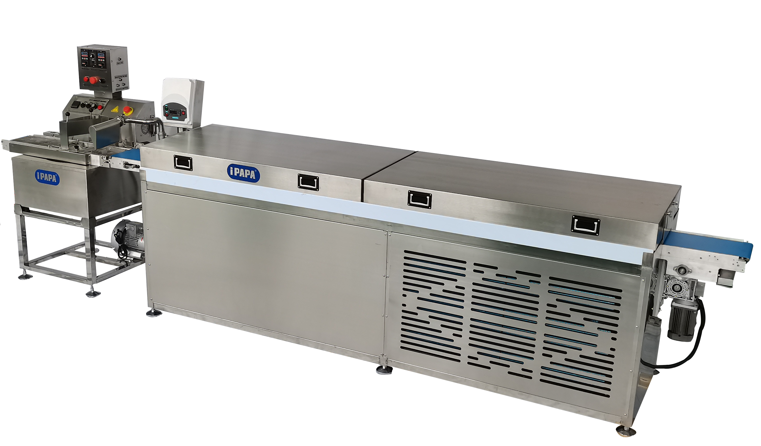 What Is a Chocolate Enrobing Machine? Enrobing Machine Working Principle