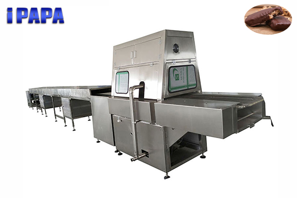 Reasonable price for Lebanese Cookie Machine -
 Chocolate coating machine for granola bar – Papa