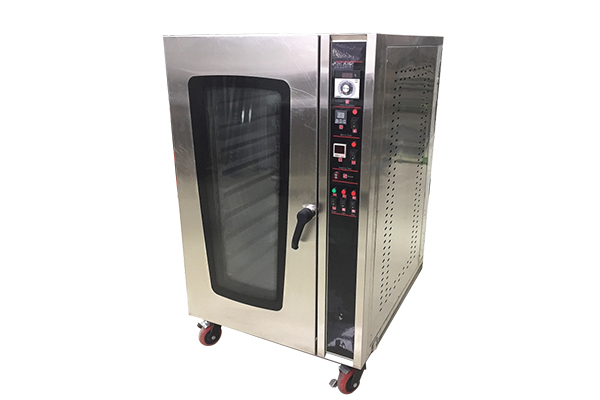 Cheapest Factory Full Automatic Encrusting&trays Aligning Machine -
 Small volume 10 trays gas bakery baking convection oven  – Papa