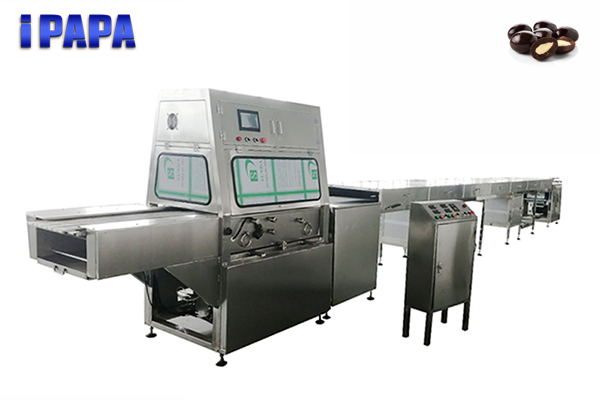 Fixed Competitive Price Chocolate Cereal Bar Making Cutting Machine -
 Chocolate coating machine for almonds – Papa