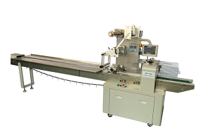 Easy operation cereal bar rice bite flow wrapping machine