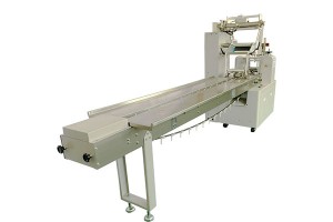 Easy operation cereal bar rice bite flow wrapping machine