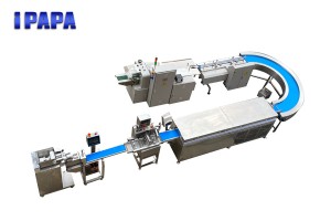 Whole line chocolate protein bar cutting machine