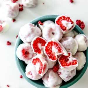 raspberry chocolate coating
