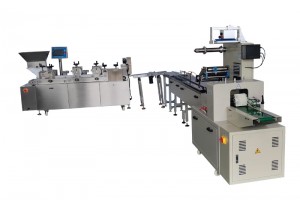 Small scale low capacity cereal bar forming cutting machine line