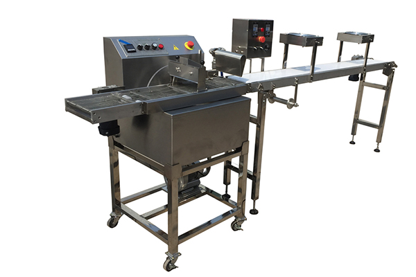 New Delivery for Industrial Chocolate Melter -
 Automatic chocolate enrobing sticking machine for sale – Papa