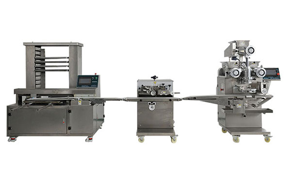 8 Year Exporter Scotch Egg Encrusting Machine -
 Automatic double filling mooncake maamoul production line – Papa