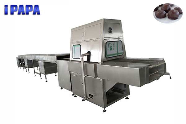 China Manufacturer for Encrusting And Filling Machine -
 Chocolate coating machine for balls – Papa