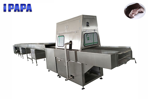 Rapid Delivery for High Yield Small Biscuit Making Machine -
 Chocolate coating machine for zefir – Papa