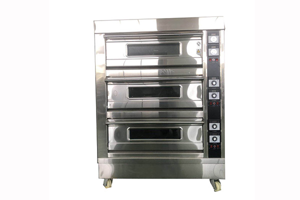 Factory Promotional Almond Cutting Machine -
 Small Shop 6trays Gas 3 Deck Type Mexican Oven – Papa